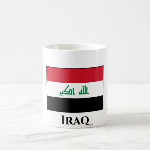 Caneca De Café Bandeira do Iraque (Iraque)