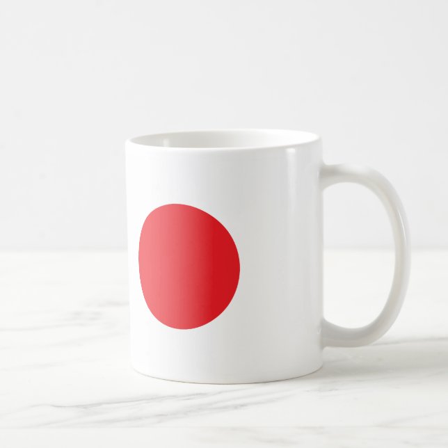 Caneca De Café Bandeira do Japão (Direita)