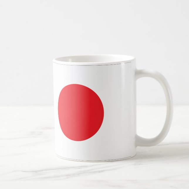 Caneca De Café Bandeira do Japão (Direita)