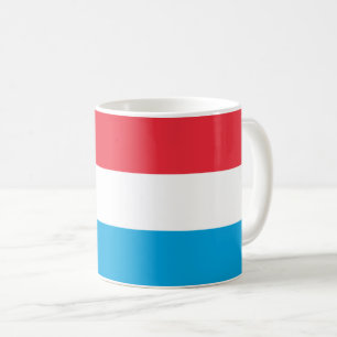 Caneca De Café Bandeira do Luxemburgo