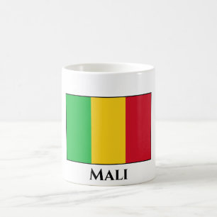 Caneca De Café Bandeira do Mali