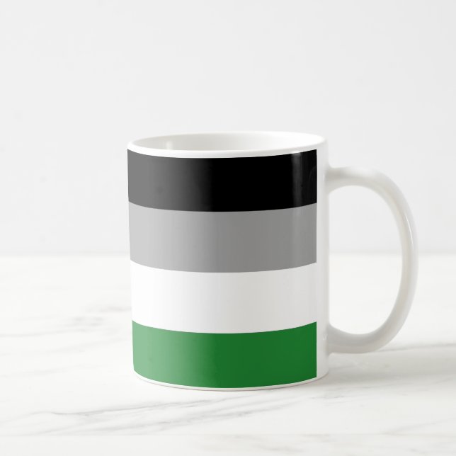 Caneca De Café Bandeira do Orgulho Androfilia (Direita)