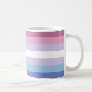 Caneca De Café Bandeira do Orgulho Bigênero