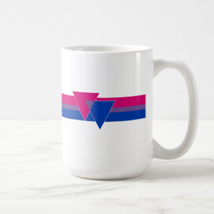 Caneca De Café Bandeira do Orgulho Bissexual