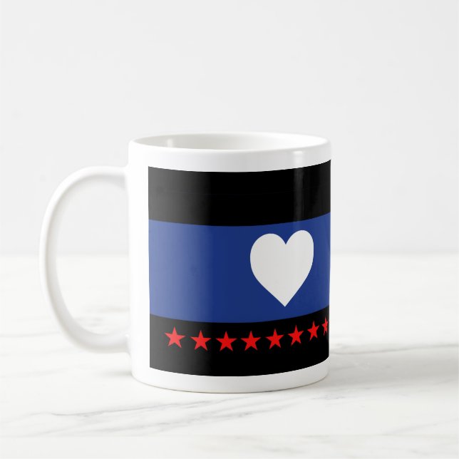 Caneca De Café Bandeira do Orgulho do Pé (Esquerda)