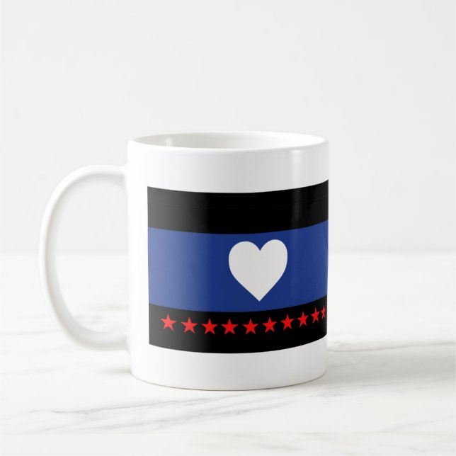 Caneca De Café Bandeira do Orgulho do Pé (Esquerda)
