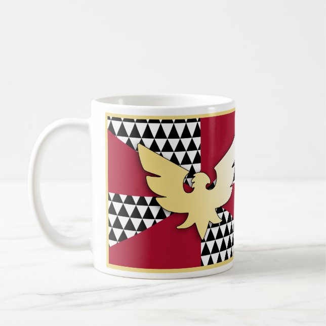 Caneca De Café Bandeira do Orgulho Drag (Esquerda)