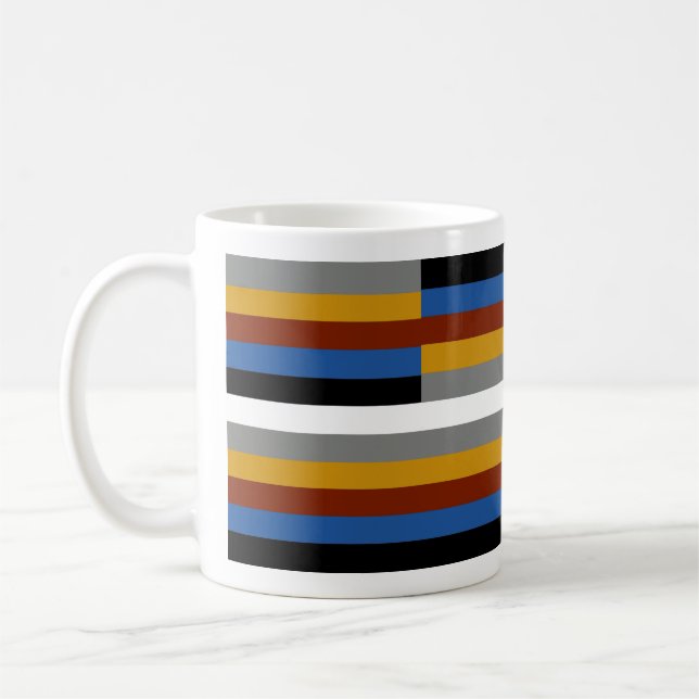 Caneca De Café Bandeira do Orgulho Freak (Esquerda)