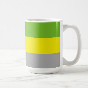 Caneca De Café Bandeira do Orgulho Litromântico