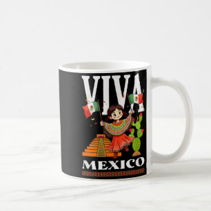 Caneca De Café bandeira do orgulho mexicano raízes do méxico patr