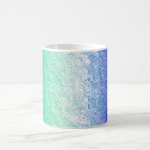 Caneca De Café Bandeira do Orgulho MLM Abstrata Grunge Homens que