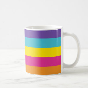 Caneca De Café Bandeira do Orgulho Não Binário de Gênero