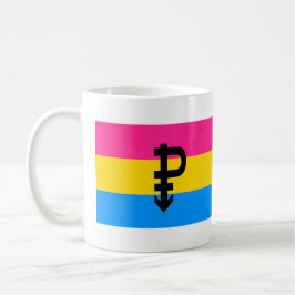 Caneca De Café Bandeira do Orgulho Pansexual