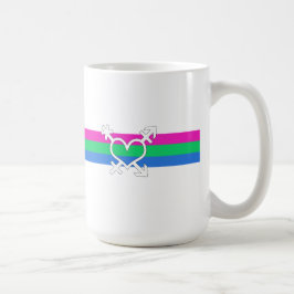 Caneca De Café Bandeira do Orgulho Polissexual