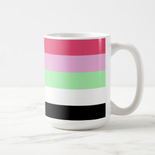 Caneca De Café Bandeira do Orgulho Recipromântico