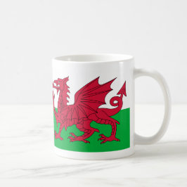 Caneca De Café bandeira do País de Gales