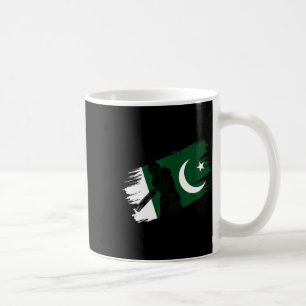 Caneca De Café Bandeira do Paquistão Fã de Críquete do Paquistão