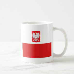 Caneca De Café bandeira do Polônia