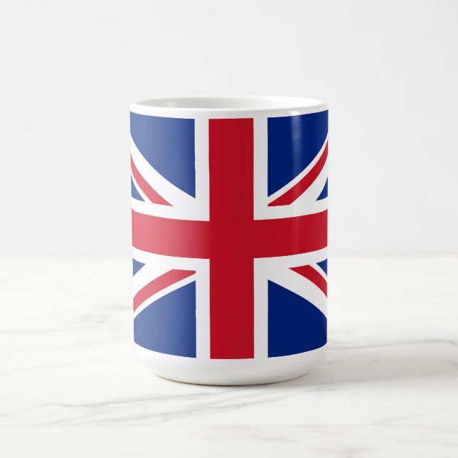 Caneca De Café Bandeira do Reino Unido (Centro)