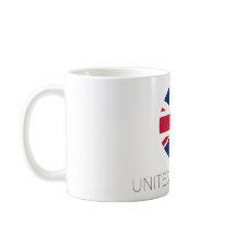 Bandeira do Reino Unido Café Mug