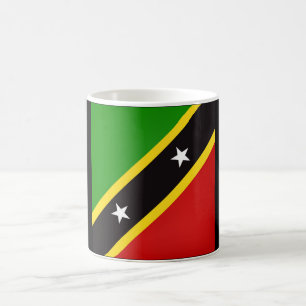 Caneca De Café Bandeira Do Santo Legal Kitts E Nevis