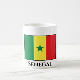 Caneca De Café Bandeira do Senegal (Senegal)