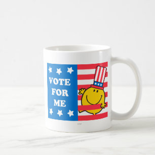 Caneca De Café Bandeira do Sr. Feliz Voto Para Me