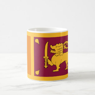 Caneca De Café Bandeira do Sri Lanka