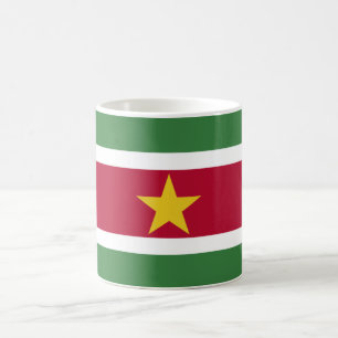 Caneca De Café Bandeira do Suriname