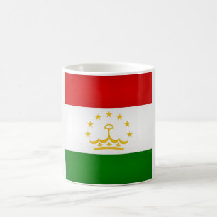 Caneca De Café Bandeira do Tajiquistão Legal