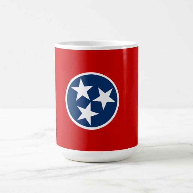 Caneca De Café Bandeira do Tennessee (Centro)