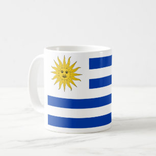 Caneca De Café Bandeira do Uruguai (Uruguai)