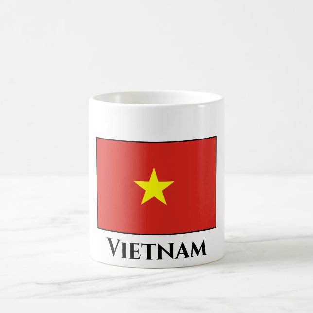 Caneca De Café Bandeira do Vietnã (Centro)