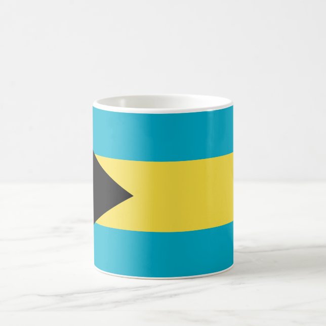 Caneca De Café Bandeira dos Bahamas (Centro)