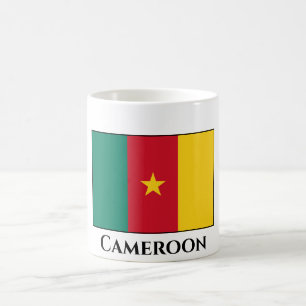 Caneca De Café Bandeira dos Camarões