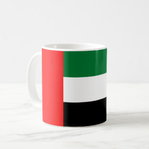 Caneca De Café Bandeira dos Emirados Árabes Unidos