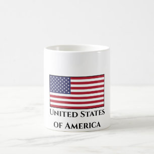 Caneca De Café Bandeira dos Estados Unidos