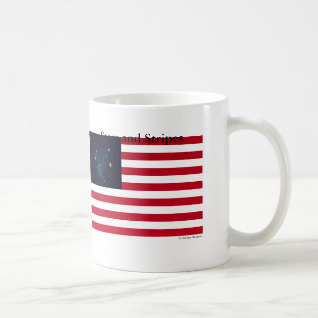 Caneca De Café Bandeira dos Estados Unidos (Direita)