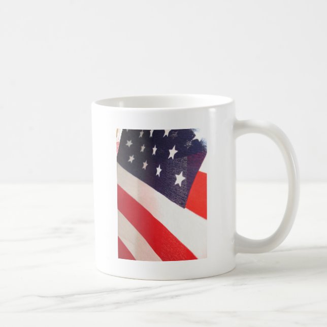Caneca De Café Bandeira dos Estados Unidos (Direita)