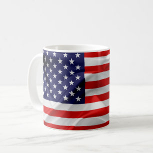 Caneca De Café Bandeira dos Estados Unidos da América