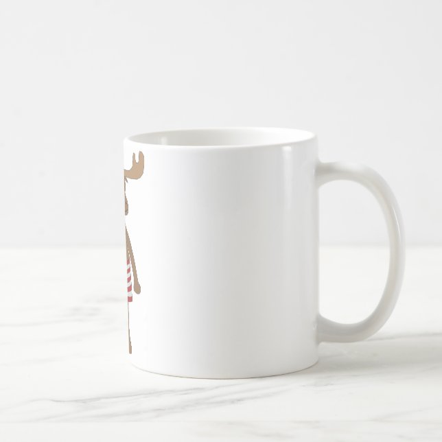 Caneca De Café Bandeira dos Estados Unidos, Eh? (Direita)