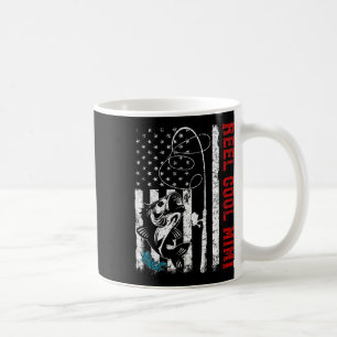 Caneca De Café Bandeira dos EUA Carretel Legal Mimi Pescaria Pesc