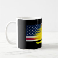 Bandeira dos EUA com Gadsden Flag Mug