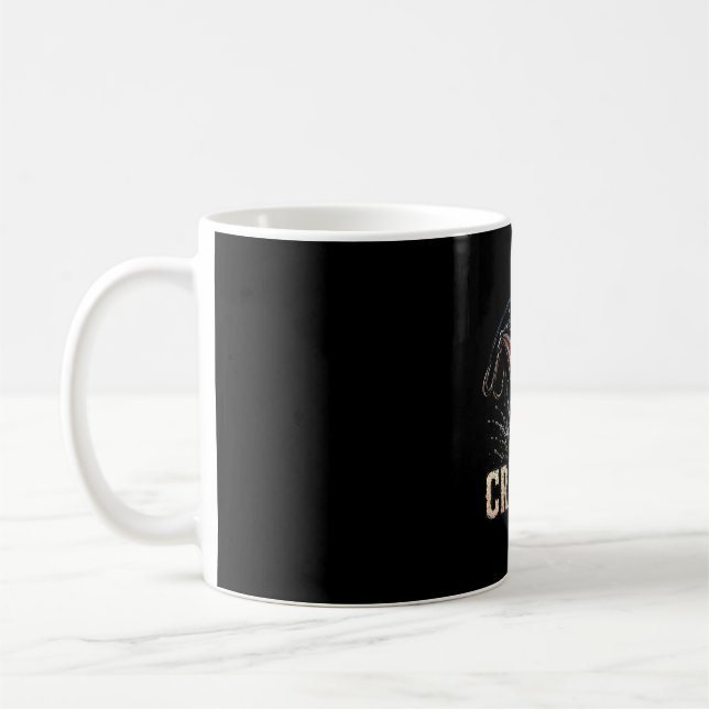 Caneca De Café Bandeira dos EUA engraçado rabugento feminino isca (Esquerda)