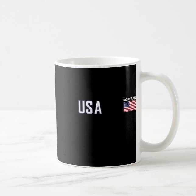 Caneca De Café Bandeira dos EUA Softll Equipamento de Equipe Femi (Direita)