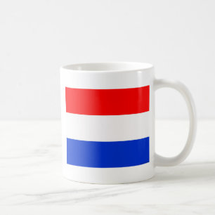 Caneca De Café Bandeira dos Países Baixos
