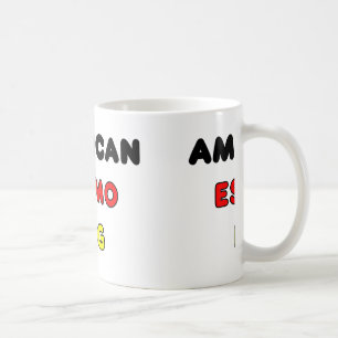 Caneca De Café bandeira esquimó americana no nome