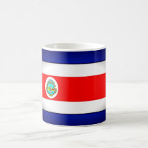 Bandeira Estilizada da Costa Rica