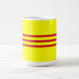 Caneca De Café bandeira étnica sul de Vietnam