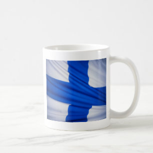 CANECA DE CAFÉ BANDEIRA FINLANDESA